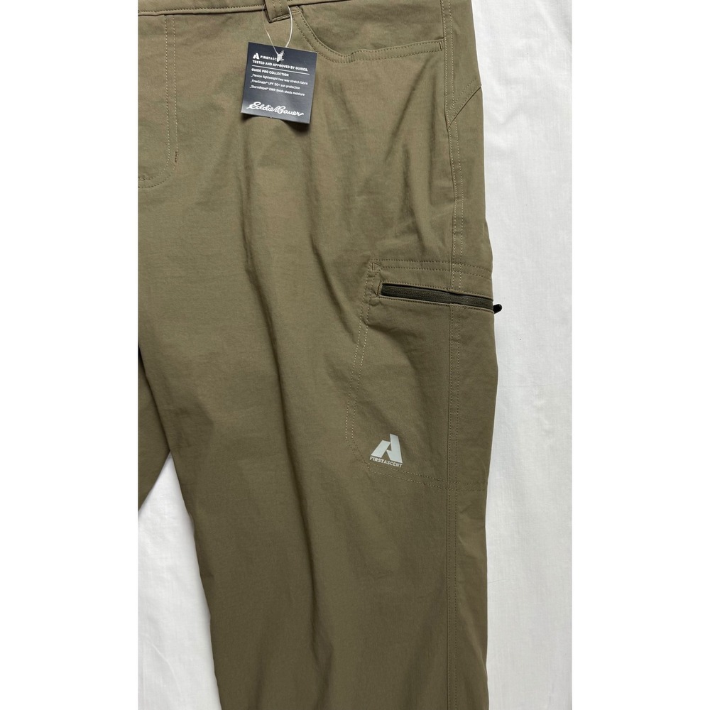 Eddie Bauer First Ascent Guide Pro Pants Womens 20W Slatgreen Hiking Stretch - Picture 8 of 16